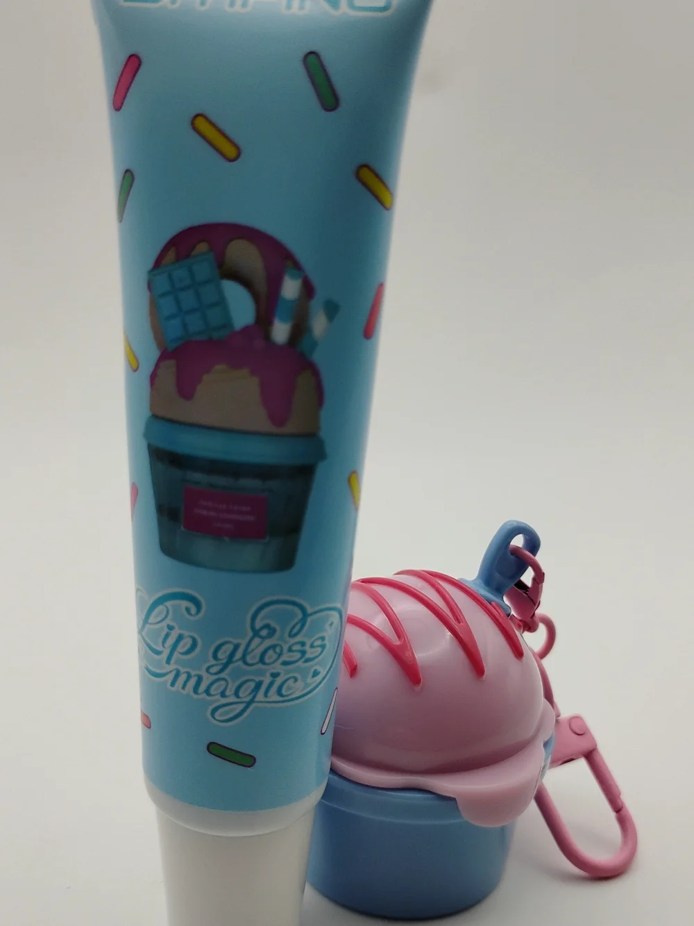 SIYPING Lip Gloss Magic - Light Blue & Pink